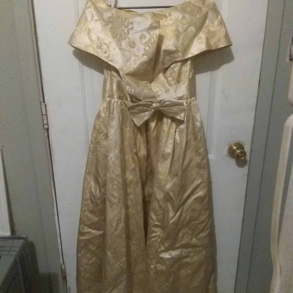 Gold Dress